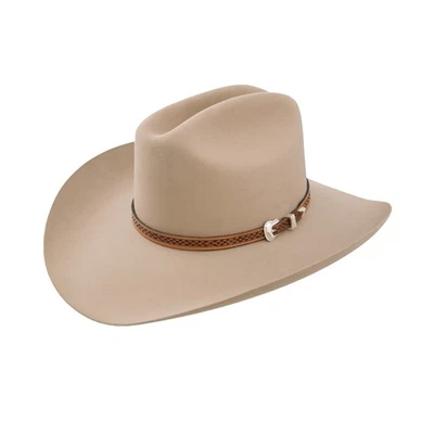 Stetson Men's Cowboy Marshall Hat 7 1/8 Tan - Image 1 of 2