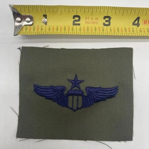 U.S. Military Senior Para Jumper Pilot Wing Badge Embroidered Cloth Subdued - Picture 1 of 5