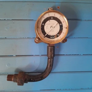 Vintage Original Queensland Railways 1970s Westinghouse Brake Pressure Gauge. - Picture 1 of 15