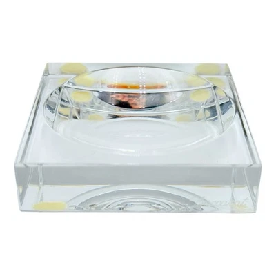 Cenicero Cuadrado Cristal Baccarat MCM De Colección FIRMADO RARO Foto 1 de 4