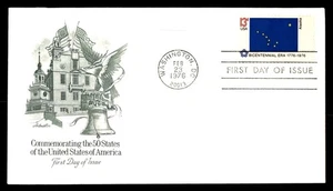 Mayfairstamps US FDC 1976 Flag of Alaska First Day Cover aau_03837 - Picture 1 of 2