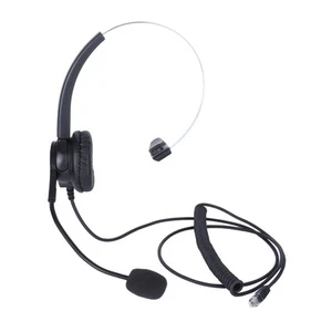 Vh500‑Rj9 Telephone Headset Adjustable Headphone With Noise Cancelling Mic ND - Zdjęcie 1 z 12