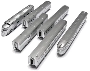 Kato 106-090, Spur N, CB&Q EMD E5A / Silver Streak Zephyr Zugpackung - Bild 1 von 7