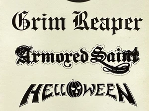1987 PROMO GRIM REAPER ARMORED SAINT HELLOWEEN TOUR SAMPLER METAL CASSETTE - Picture 1 of 4