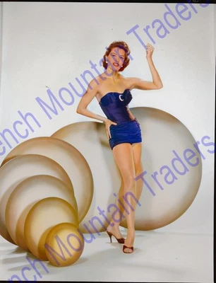 Transparencia Fotográfica Cyd Charisse 8x10", Fundido Rojo 4868 Foto 1 de 2