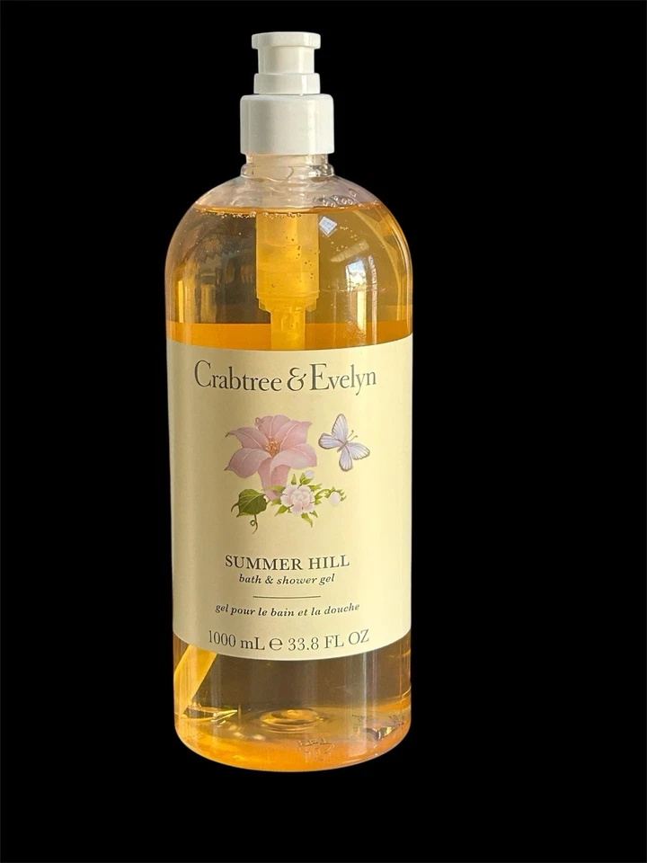 Gel de baño y ducha Crabtree & Evelyn SUMMER HILL con bomba 33,8 fl oz Jumbo Foto 1 de 1