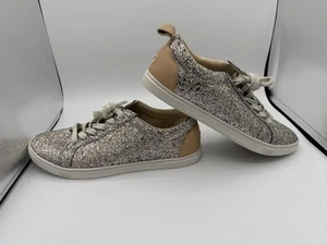 UGG KARINE SZ 11 US CHUNKY SILVER/PINK MULTI-COLOR GLITTER SNEAKERS - Picture 1 of 9
