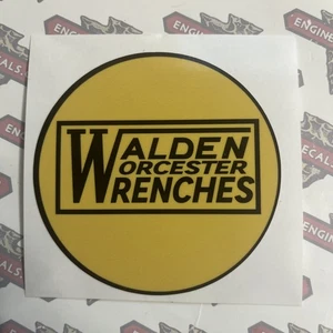 "Caja de herramientas para llaves Walden Worcester, juego de 2 calcomanías de 3""" - Imagen 1 de 2