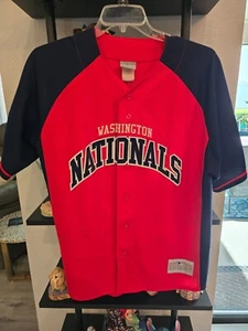 Washington Nationals Stephen Strasburg 37 MLB Genuine Merchandise Jersey Mens L - Picture 1 of 4