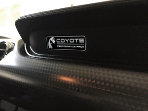Aluminum Dash Plate [S7] - Moon Coyote Performance Pack (2018-2023 Mustang) - Picture 1 of 2