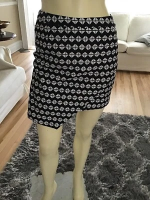 H&M FALDA LÁPIZ BLANCO Y NEGRO NUEVA -6 Foto 1 de 4