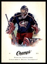 2008-09 Upper Deck Champ's Pascal Leclaire #69