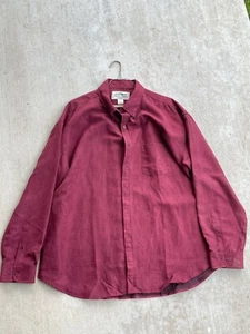 Mountain Lake Size XL Casual Button Down Burgundy - Picture 1 of 3
