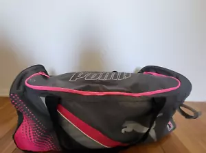 PUMA Senior Cricket Bag (mcgrath fn) With Wheels some gear including helmet. - Picture 1 of 4