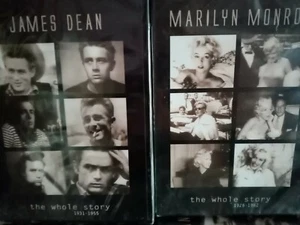 ⭐James Dean & Marilyn Monroe 'the whole story' 2 DVDs Hollywood icons 40's 50's⭐ - Picture 1 of 8