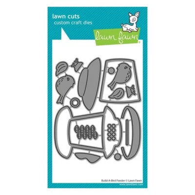 Cortes de gramado fawn artesanato personalizado die build-A alimentador de pássaros - Imagem 1 de 4