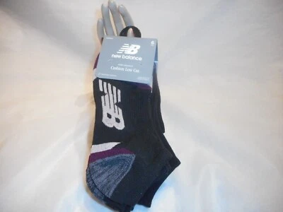 Zapato New Balance Para Mujer 6 Pares Acolchado Corte Bajo Negro Multicolor Talla 4-10 Foto 1 de 4