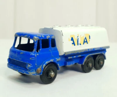 Matchbox Lesney No. 25C Bedford Petrol Tanker ARAL Modell 1965 Blau Weiß - Bild 1 von 4