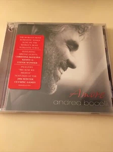 Brandneu VERSIEGELT 2006 CD Amore von Andrea Bocelli mit Aguilera Wonder Kenny - Bild 1 von 7