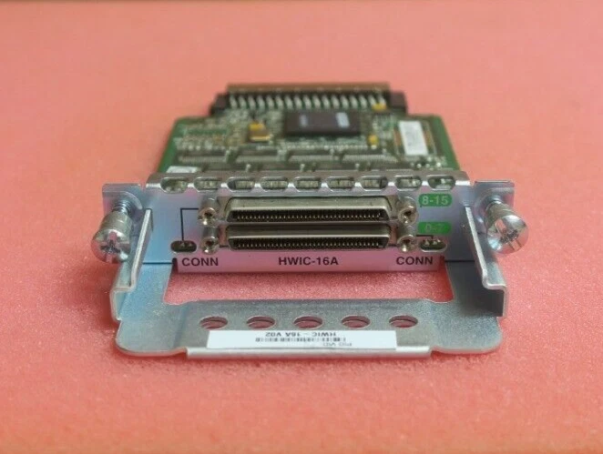 Cisco HWIC-16A 16-Port Asynchronous High-Speed WAN Interface Card For ISRs - Image 1 of 4