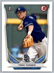 Trea Turner 2014 Bowman First #DP10 - Picture 1 of 2