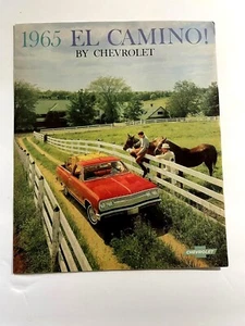 1965 CHEVROLET "EL CAMINO" Truck Dealer Showroom Sales Brochure - Picture 1 of 3