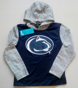 PENN STATE NITTANY LIONS HOODED SWEATSHIRT HOODIE YOUTH S M L XL NWT POLYESTER - Picture 1 of 1