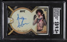 2018 Topps Museum Collection Gold /25 Sean O'Malley SGC 9.5 Mint+ Rookie Auto RC