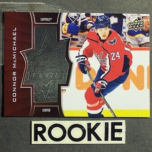 CONNOR McMICHAEL /2999  ROOKIE  2020-21  UD SPx Finite #SF49  Washington Caps (a