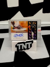 CJ McCollum Panini Noir Sneaker Spotlight Auto /99