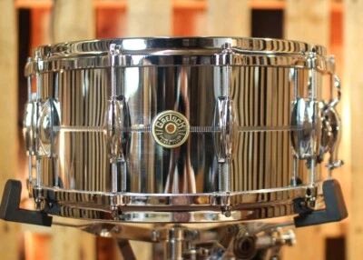Tambor Gretsch 6,5x14 EE. UU. Personalizado Cromo sobre Latón - G4164 Foto 1 de 4