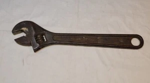 Vintage Crescent Tool Co Jamestown NY 12 pollici chiave regolabile patina USA - Foto 1 di 5