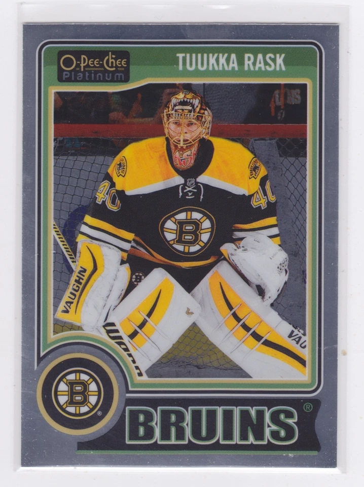 2014-15 O-Pee-Chee Platinum - Tuukka Rask #13 - Image 1 of 2
