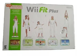 Nintendo Wii Fit Plus with Balance Board & Game - FACTORY SEALED! - Picture 1 of 8