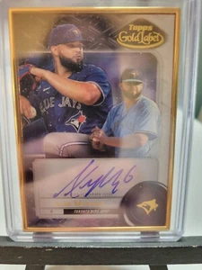 Alek Manoah 2022 Topps Gold Label Auto - Picture 1 of 2