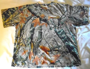 Outfitters Ridge T-shirt uomo mimetica manica corta 3XL 100% cotone vestibilità BOXY - Foto 1 di 5