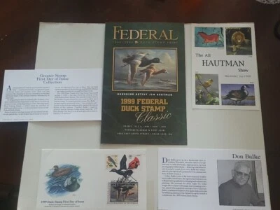 1999 Federal Duck Stamp Classic Collection #RW66 Signed - Image 1 of 4