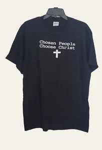 Chosen People Choose Christ T-shirt BLACK T-SHIRT - Picture 1 of 1