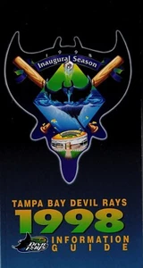 1998 Tampa Bay Devil Rays Baseball MLB Media GUIDE - Picture 1 of 1