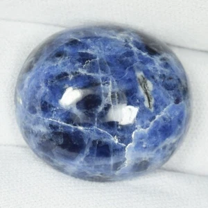 35,95 ct ULTRA RARO AZUL PROFUNDO SODALITA NATURAL - CABUJÓN OPACO - Ver Vdo DL - Imagen 1 de 3