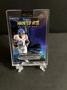 Tre HARRIS 2024 Wild Card Haunted Hits HHF-TH 2/2 Encased Ole Miss WR - Bild 1 von 7