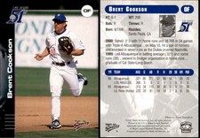 Brent Cookson 2001 Multi-Ad Las Vegas 51s #6 Card *AutographDen*