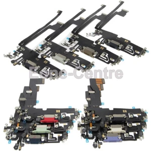 OEM Charging Port Dock Mic Flex For iPhone 12 13 14 15 16 Mini Plus Pro Max - Picture 1 of 187