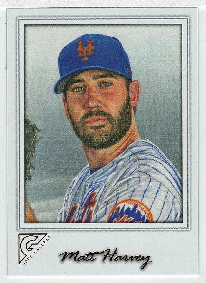 Matt Harvey - New York Mets - 2017 Topps Gallery Baseball # 131 Mint - Image 1 of 1