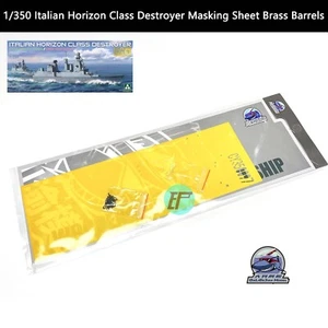 Takom 1/350 Italian Horizon Class Destroyer Masking Sheet Brass Barrels 6007 - Bild 1 von 6