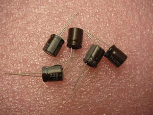 TEAPO SEK Radial Electrolytic Capacitor 220uF 35V 20% **NEW** Qty.5 - Picture 1 of 1