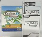 BJU English 5 Teacher's Edition, Tests, Answer Key Set Bob Jones Homeschool