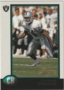 Charles Woodson  1998 Bowman  Rookie #181  RC Los Angeles Raiders - Picture 1 of 1