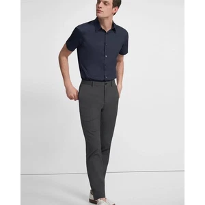 Theory Herren dunkelgrau Gürtelschlaufen Seitentaschen Zaine Neoteric Hose Größe 30 - Bild 1 von 12