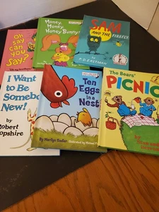 Beginner Books Collection Set/6 Hardcover Seuss Berenstain etc. - Picture 1 of 2